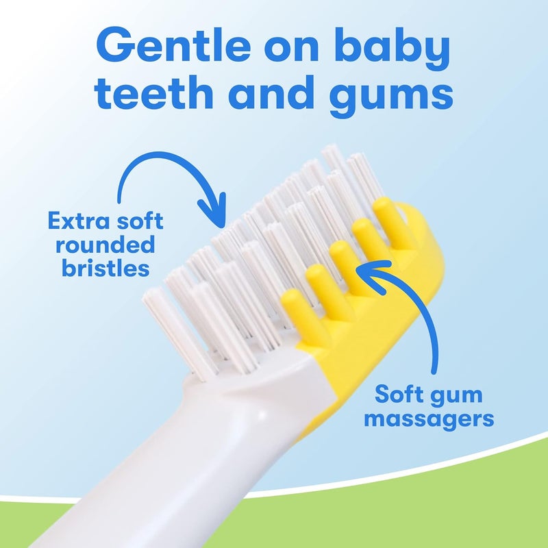Firefly First Training Light Up Toothbrush, Baby Shark, Yellow - Image 4